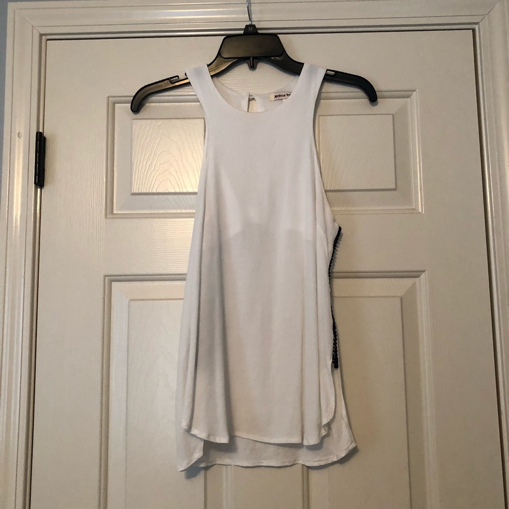White tank top